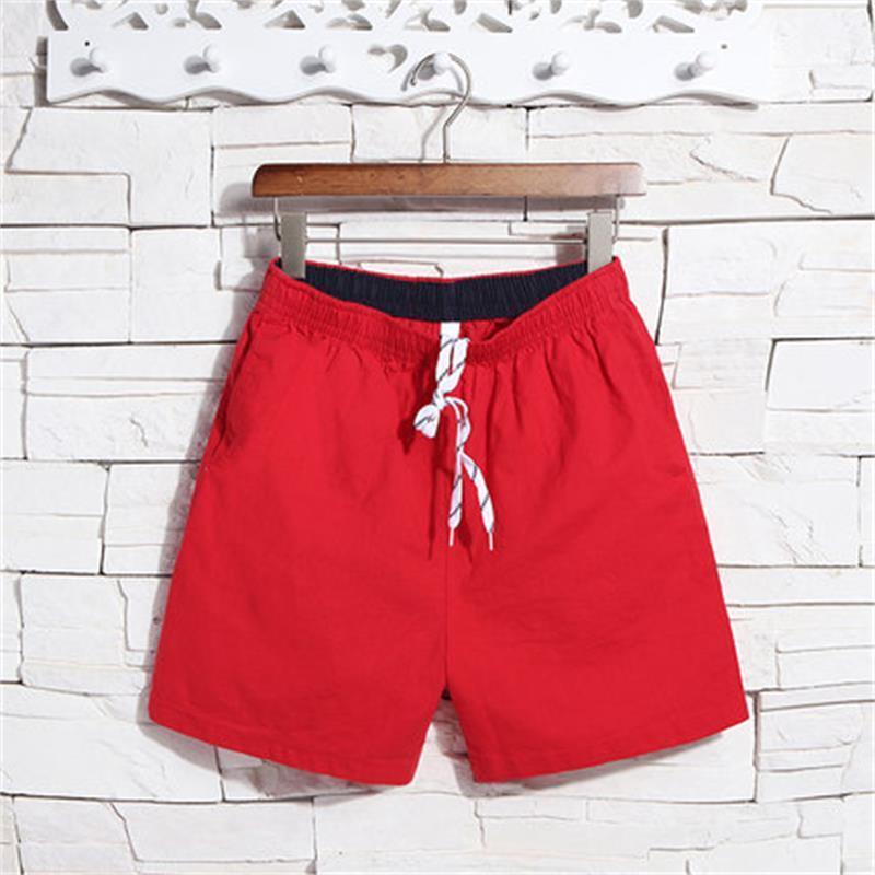 Quần Short Cotton Nguyên Chất Nam Hợp Thời Trang Size Lớn Crop Quần Mùa Hè Mặc Ngoài Quần Crop Thường Ngày Thể Thao Rời Quần Đi Biển Mỏng M83B