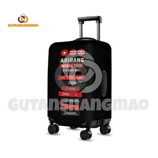 Vỏ Hành Lý BTS Có Thể Giặt Được Vali Bảo Vệ Chống Trầy Xước Vali Phù Hợp Với 18-32 Inch