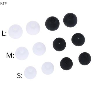 [Ktp] 6 cặp miếng đệm tai nghe silicon, đệm thay thế tai nghe nhét tai thông dụng