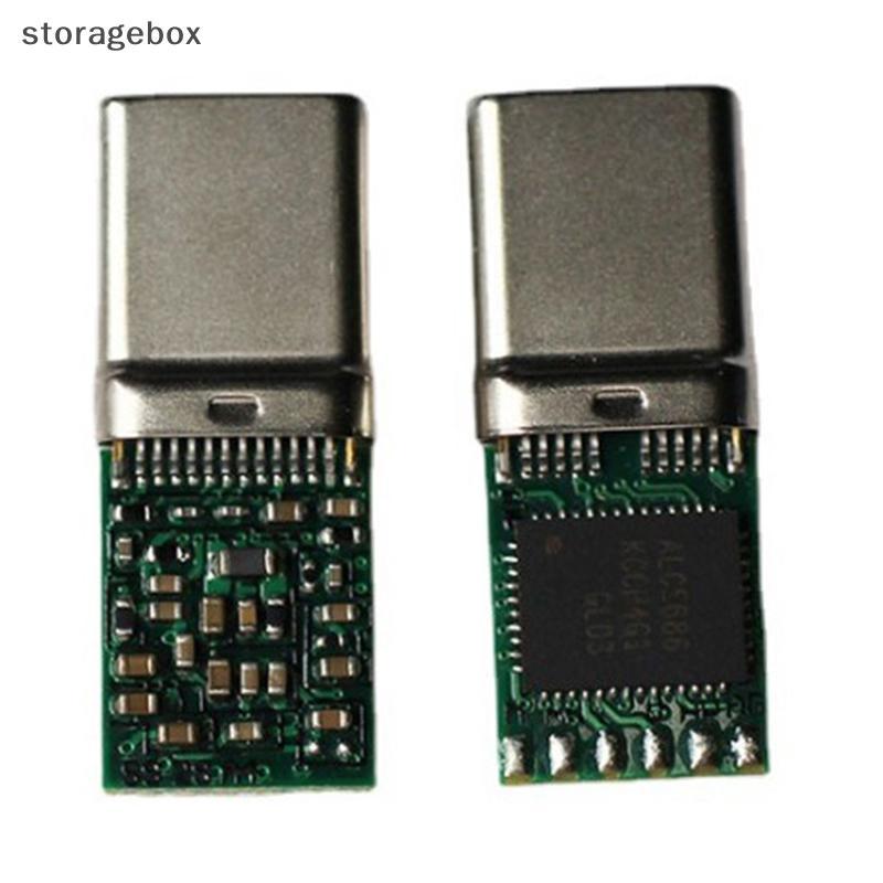 [Hộp lưu trữ] ALC5686 Chip Type-C Âm thanh kỹ thuật số Tai nghe cắm Bộ chuyển đổi kết nối giải mã DAC Đẹp
