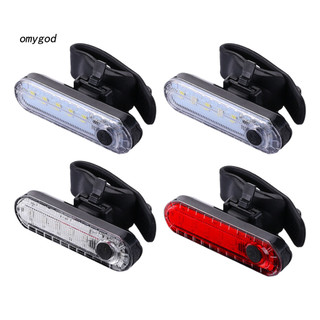 Đèn hậu xe đạp LED chống nước, công tắc một chạm, sạc USB - Tiết kiệm năng lượng và tăng cường an toàn vào ban đêm