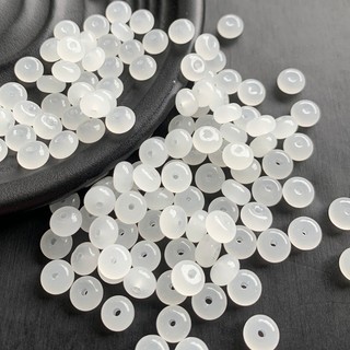 ((50 Miếng) Ngọc Hetian Hạt Cũ và Bàn Tính 8mm & 10mm - Tự Làm Vòng Cổ và Vòng Tay
