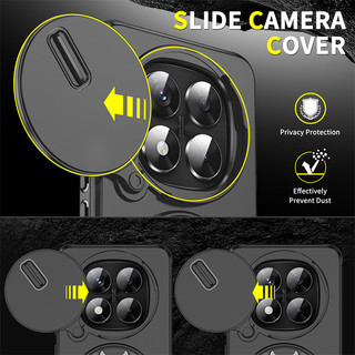 Vỏ Chống Sốc Giáp Cho Redmi Note 15 Pro + 15ProPlus Note15 Note15Pro 5G 4G Trượt Cửa Sổ Camera Bảo Vệ PC Cứng Ốp Lưng Từ Tính Giá Đỡ Ô Tô Vỏ Điện Thoại