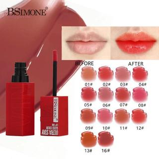 4.2ml Matte Ink Liquid Lipstick Lâu Dài Nhung Khỏa Thân Son Bóng Chống Dính Cốc Chống Thấm Nước Môi Tint Chống Thấm Nước Trang Điểm
