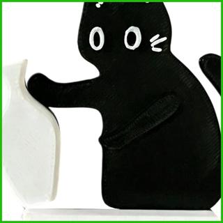 Whisker Bình Từ Trang Trí Tường Nam Châm Tủ Lạnh Mèo Whisker Giá Đỡ Cho Bản Đồ Lịch Nhà Bếp saixit2vn