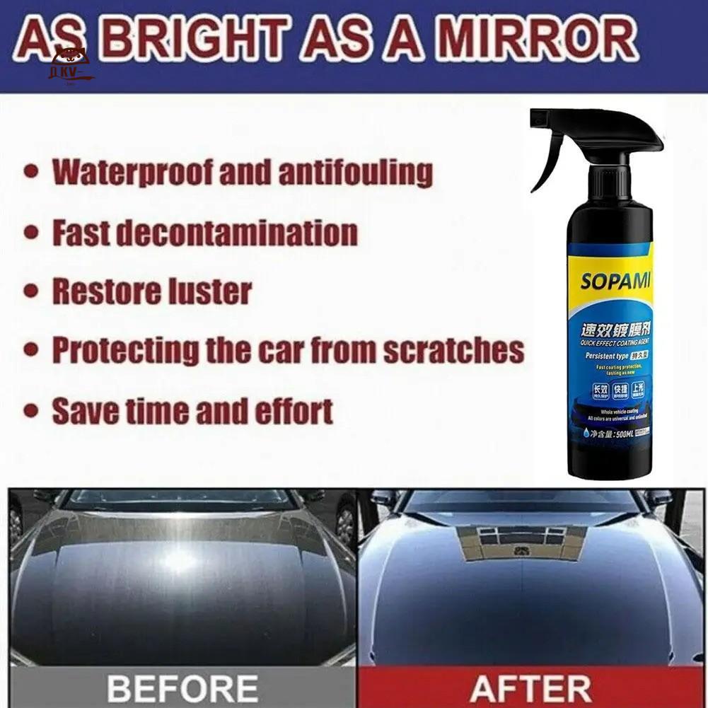 Xịt phủ ô tô Nano Ceramic - Bảo vệ sơn sáp hiệu ứng nhanh