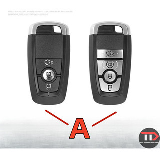 Vỏ chìa khóa ô tô hợp kim kẽm Ford Thích hợp cho mustang / mach-e / Cobra