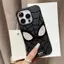 Mặt lưới Spider-Man phù hợp với vỏ điện thoại 16 Promax, mẫu mới 16, hoa văn lựu, 15 Pro giả da, 14 bộ