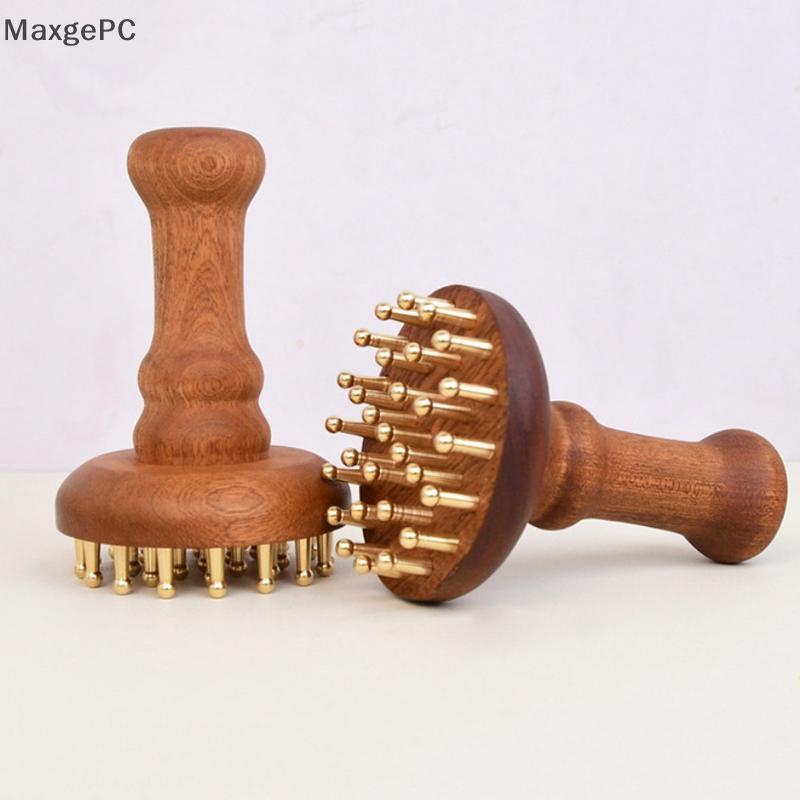 COD Copper Head Massage gua shab với dài tay cầm bằng gỗ-Bền Trung Quốc Spa công cụ