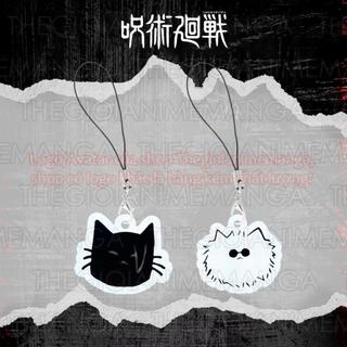 Móc dây treo điện thoại JUJUTSU KAISEN GOJO GETO ver CAT in hình Chú thuật hồi chiến anime mica acrylic dễ thương