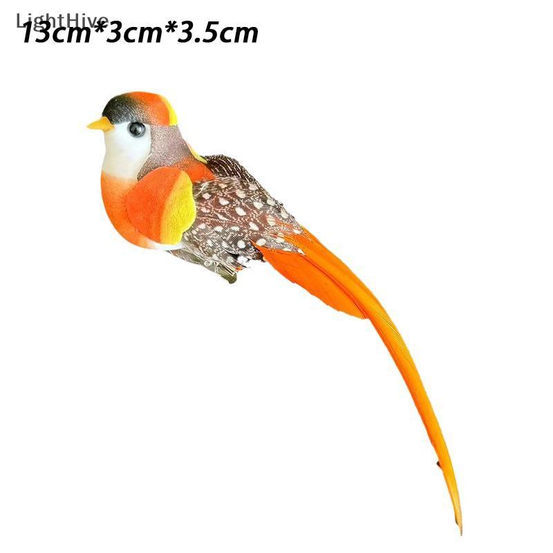 [LightHive] Chim nhân tạo dễ thương Giả tạo động vật xốp Đồ trang trí chim Tit DIY Craft Trang trí trang trí sân vườn tại nhà (TH)