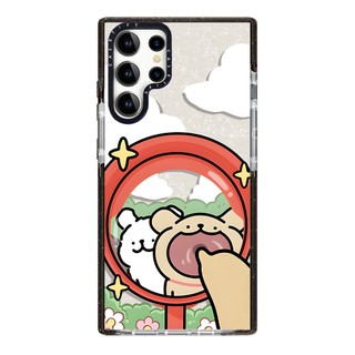 Gitter Cặp Đôi Dòng Chó Phone Case For Dành Cho Samsung Galaxy S26 25 24 23 22 UItra S25 24 Plus Vỏ Bảo Vệ Chống Sốc