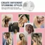 VIC 2 Chiếc Tóc Thời Trang Volumizers Tạo Volumizing Đuôi Ngựa Dụng Cụ Tạo Kiểu Tóc Cho Nữ Sử Dụng Hàng Ngày Và Sự Kiện Đặc Biệt