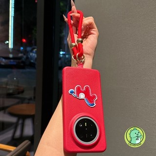 Ốp Điện Thoại Pony Năm Mới Có Dây Buộc Cho Honor X9A X9B X9C Smart X9 Magic 7 6 5 4 Pro Plus Lite 5G 4G Mặt Sau Sang Trọng Da PU Vỏ Mềm Hình Ngựa Hoạt Hình Dễ Thương