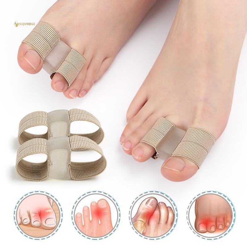 MUQV 1 Dụng cụ chăm sóc bàn chân Dụng cụ tách ngón chân silicon Bunion Hallux Valgus Corrector Thumb Finger Correction Máy duỗi n
