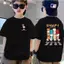 Áo Tròn Cổ, Dễ Thoải, Mùa Hè, Thanh Toán Nhận Hàng, Dễ Phối, In Chó Con, 100% Cotton, Trai Bé
