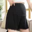 Quần lót lụa băng EBINLANDS, Quần ngắn an toàn mềm mại thoáng khí, Quần lót Petticoat co giãn thoải mái mùa hè dành cho bà bầu