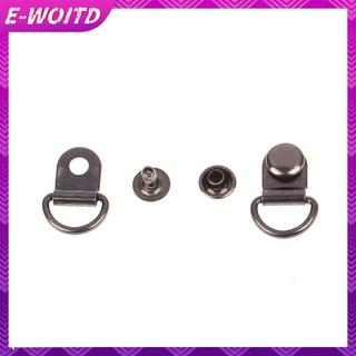 E-WOITD 10 Bộ D Ring Bule cho túi sửa chữa Đi bộ đường dài Giày leo núi Sửa chữa thực tế Bule DIY Craft Bag Phụ kiện trang trí kim loại E-WOITD