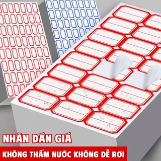 Nhãn dán văn phòng set 50 tem dán hiệu quả, giúp ghi chú khoa học, đánh dấu gọn gàng và ghi giá minh bạch