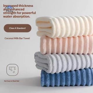 ELBBKG Khăn tắm sợi nhỏ cao cấp 4 màu Qui Dry Khăn tắm mềm thấm hút để làm quà tặng mới