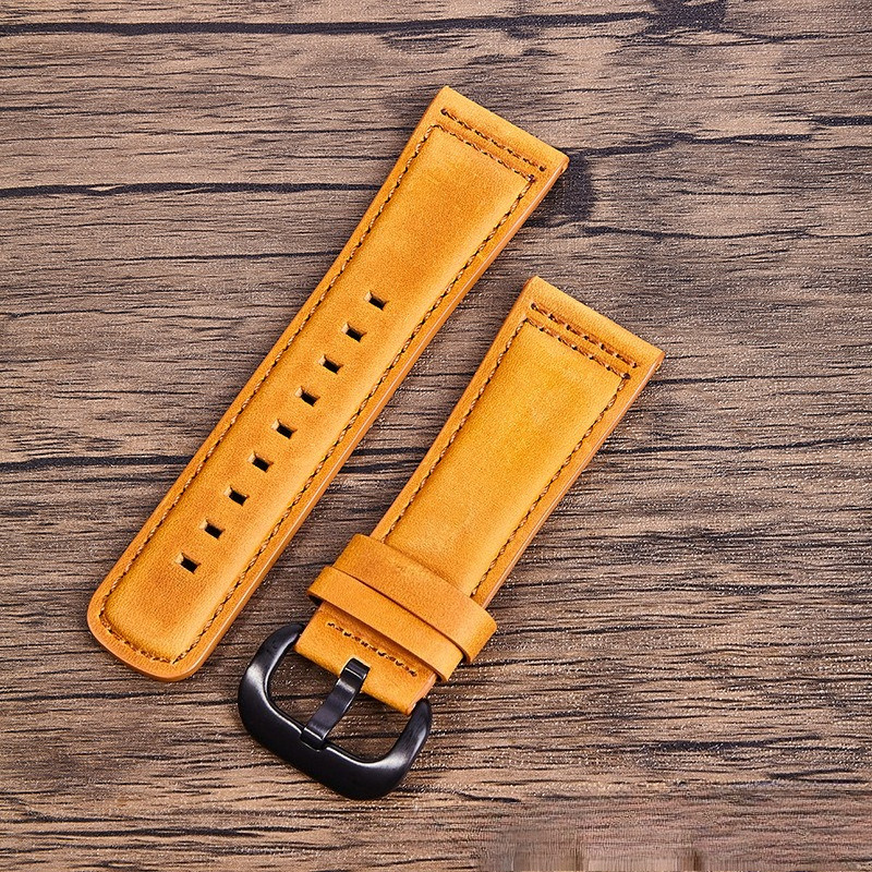 Cho Bảy Thứ Sáu 28 Mm Vintage Matte Da Bò Dây Đeo Đồng Hồ Sevenfriday Nam Dây Đeo Đồng Hồ Vòng Tay Thay Thế