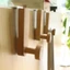 DAYBREAK Trên Cửa Móc Treo, Móc Cửa Tủ Gỗ & Kim Loại, Không Khoan Bền Đẹp Phong Cách Nhật Bản Tổ Chức Quần Áo Phòng Tắm Sử Dụng