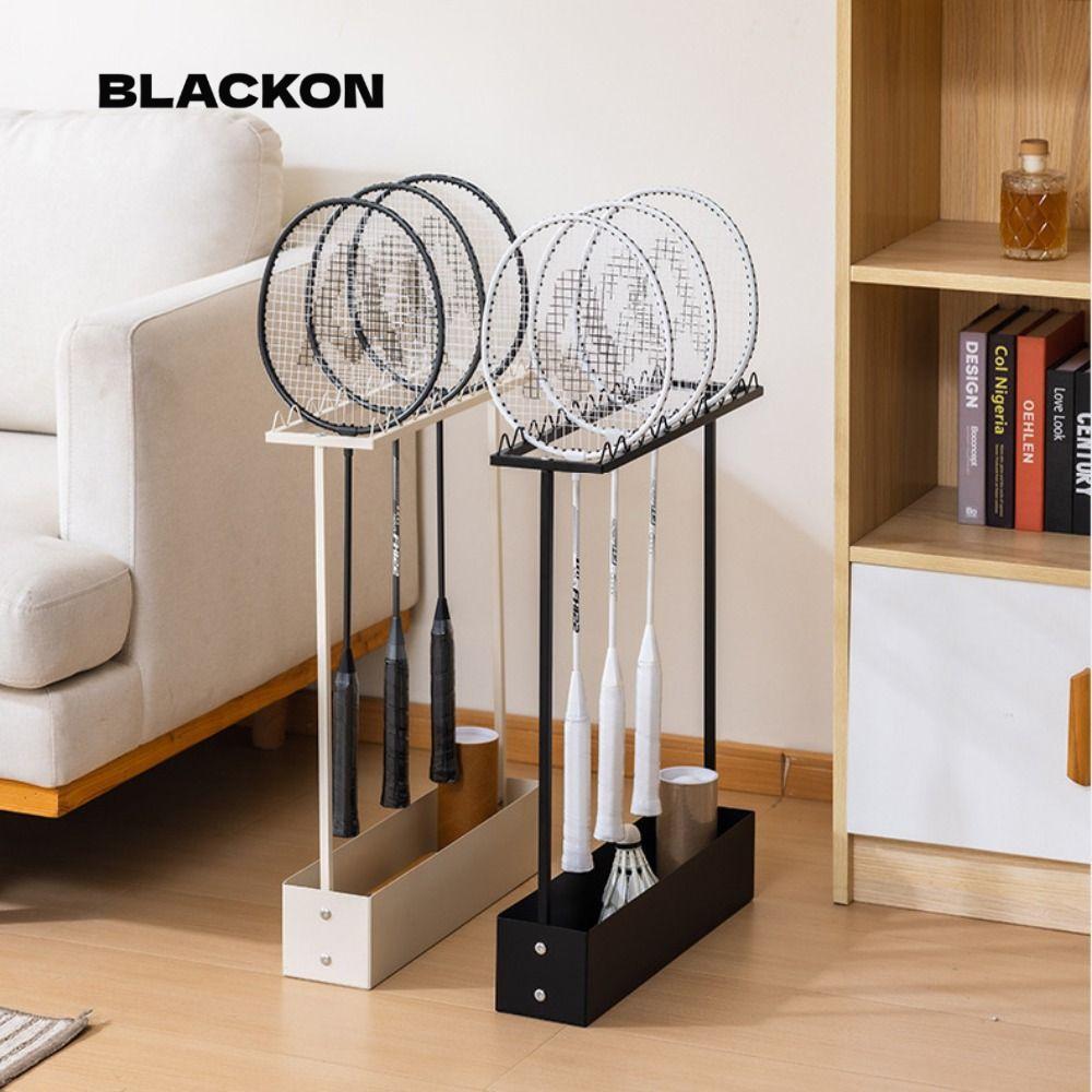 Giá treo vợt cầu lông Blackon, thép carbon chịu lực cao, thiết kế tiết kiệm không gian với dung lượng lớn