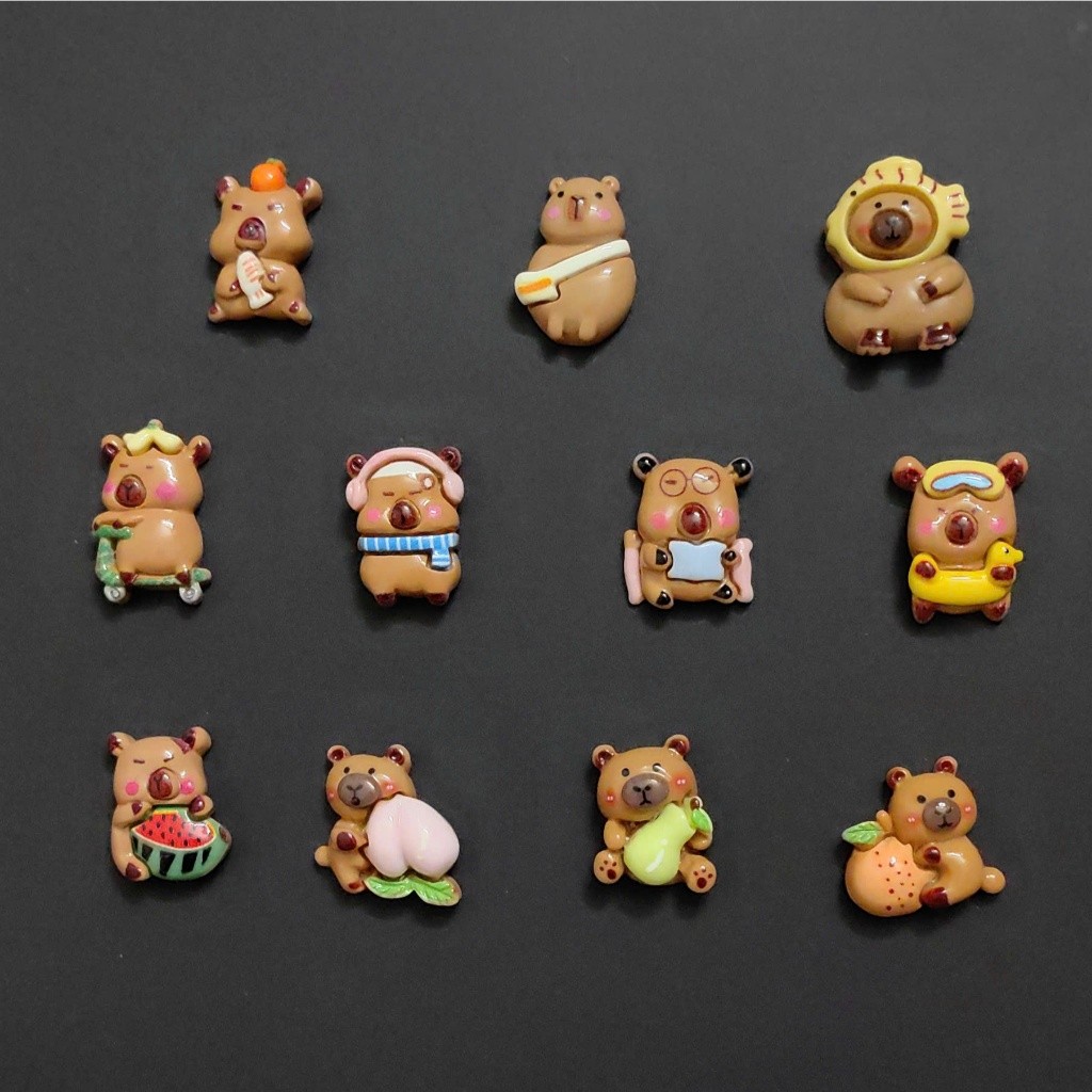 CHARM CAPPY BARRA : CHARM/STICKER GẮN DÉP DỄ THƯƠNG:
