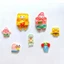 Set charm bọt biển- Bọt biển ăn vặt cute- Set charm dắn dép 7 món siêu đáng yêu- mã hot 2026