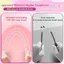 NKSFX 10 Que Giảng Dạy, Macaron Thiết Kế Ngón Tay / Con trỏ Giảng Dạy Trong Suốt, Gậy Đọc Sách Cầm Tay Văn Phòng Trường Học