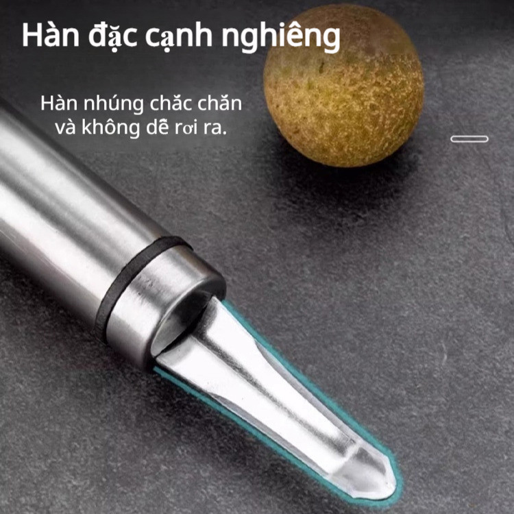Dao Tách Chỉ Tôm Bằng Thép Không Gỉ/Dụng cụ bóc vỏ tôm/Dụng cụ nghiền nhãn/Dụng cụ tách hạt trái cây/Dụng cụ tách hạt nhanh