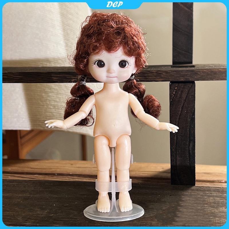 [DCP] 1 con búp bê 16cm với biểu cảm khác nhau, búp bê BJD 1/8 dễ thương, Đồ chơi Cô Gái Búp Bê 13 khớp [VN]