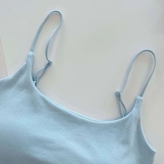 Áo vest treo METALWRK, đồ lót có đệm cốc, Áo vest không tay mỏng đơn giản Corset sử dụng hàng ngày