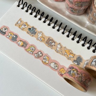 Washi tape hình nhân vật cute Mind Wave cắt viền