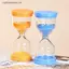 1PC 3 / 5 / 10 / 15 / 30 Phút Cát Nhiều Màu Sắc Trẻ Em Quà Tặng Đồ Chơi Hẹn Giờ Cát Kính Trang Trí Nhà Cửa Cát Clo MỚI