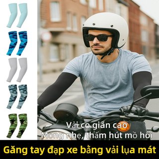 Bao tay đạp xe thoáng khí cho cả nam và nữ, chống tia UV, dụng cụ ngoài trời không thể thiếu mùa hè