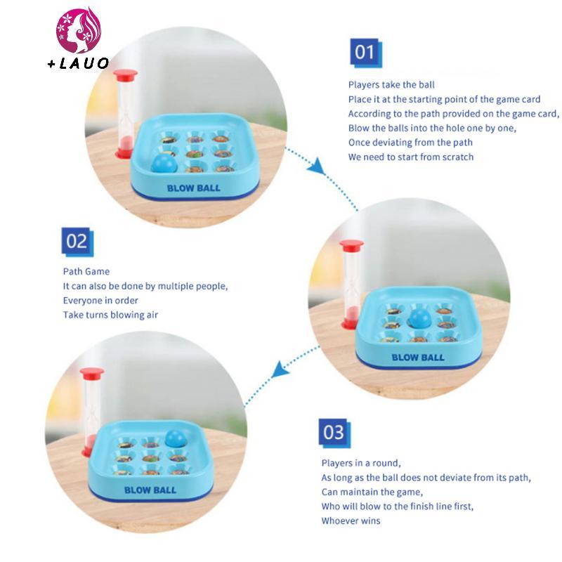 Springevenstar Trẻ Em Huấn Luyện Miệng Trò Chơi Thổi Dung Tích Phổi Thổi Bóng Huấn Luyện Trò Chơi Huấn Luyện Âm Thanh Đồ Chơi Cảm Giác Cho Giáo Dục Sớm Springevenstar