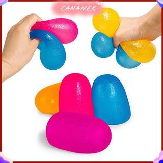 CANAMEK 1 Sức Mạnh Cơ Bắp Mini Cầu Vồng Kẹo TPR Công Cụ Đàn Áp Maltose Pinching Giảm Căng Thẳng Chậm Phục Hồi Đồ Chơi Đảng Ủng Hộ CSF