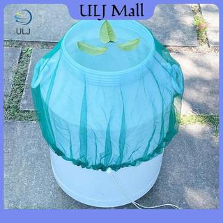 Lưới che lưới màu xanh lá cây ULJ cho bộ sưu tập nước thùng mưa Buet giọt mưa Lá chống rơi Lưới lọc Dụng cụ bảo vệ nước.