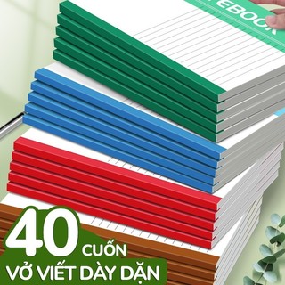 Sổ tay công việc và học tập, vở kẻ ngang A5/B5 60 trang cao cấp, công cụ ghi chép hoàn hảo.