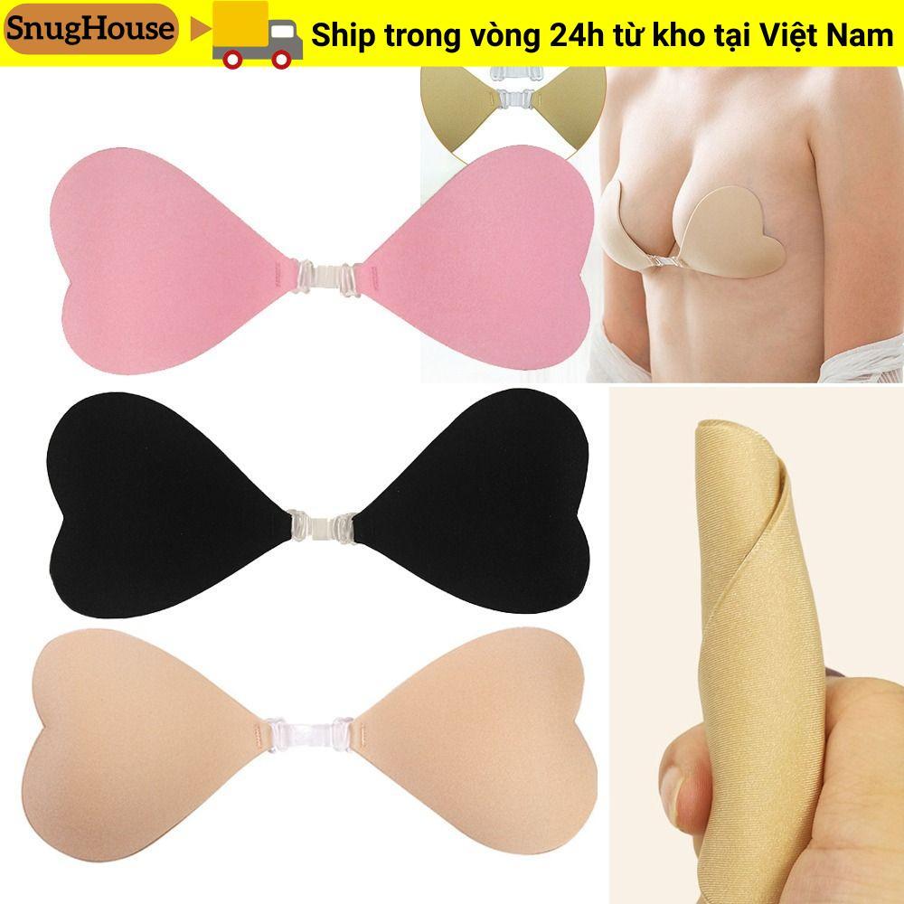 Áo ngực dính SNUGHOUSE, Miếng dán ngực vô hình mỏng hình trái tim, Không rơi liền mạch với miếng dán ngực nhỏ tập hợp cho váy cưới hàng ngày