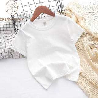 COD✅ (Hồ Chí Minh)DREAMY BABY Hình ảnh xe đua，—lỏng lẻoÁo thun cổ tròn tay ngắn，Màu đỏ kiểu dáng