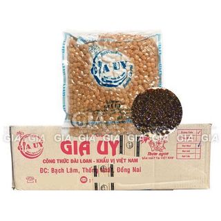 [Giá sỉ] [THÙNG 10 BICH] Trân châu Gia Uy gói 2kg (nhiều loại) - topping trà, trà sữa trân châu