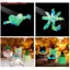 ZK 100 chiếc Glow In The Dark Trang trí Pebbles Phụ kiện bể cá VN