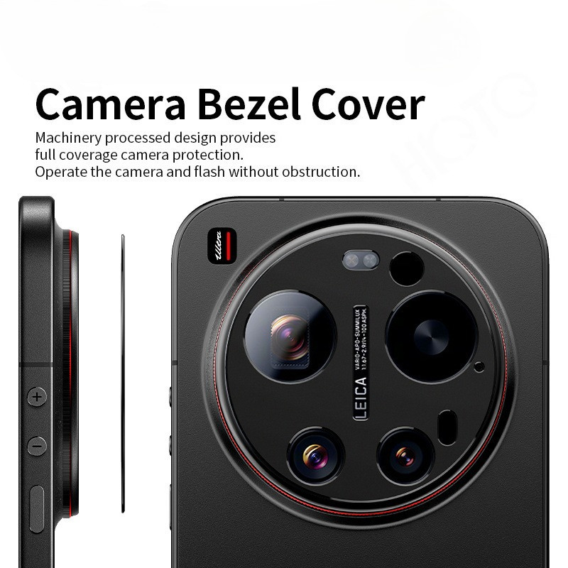 Dành cho Xiaomi 17 Ultra Ốp bảo vệ ống kính máy ảnh bằng nhôm kim loại dành cho Xiaomi 17 Ultra by Leica Nắp vành bảo vệ ống kính dạng trung không