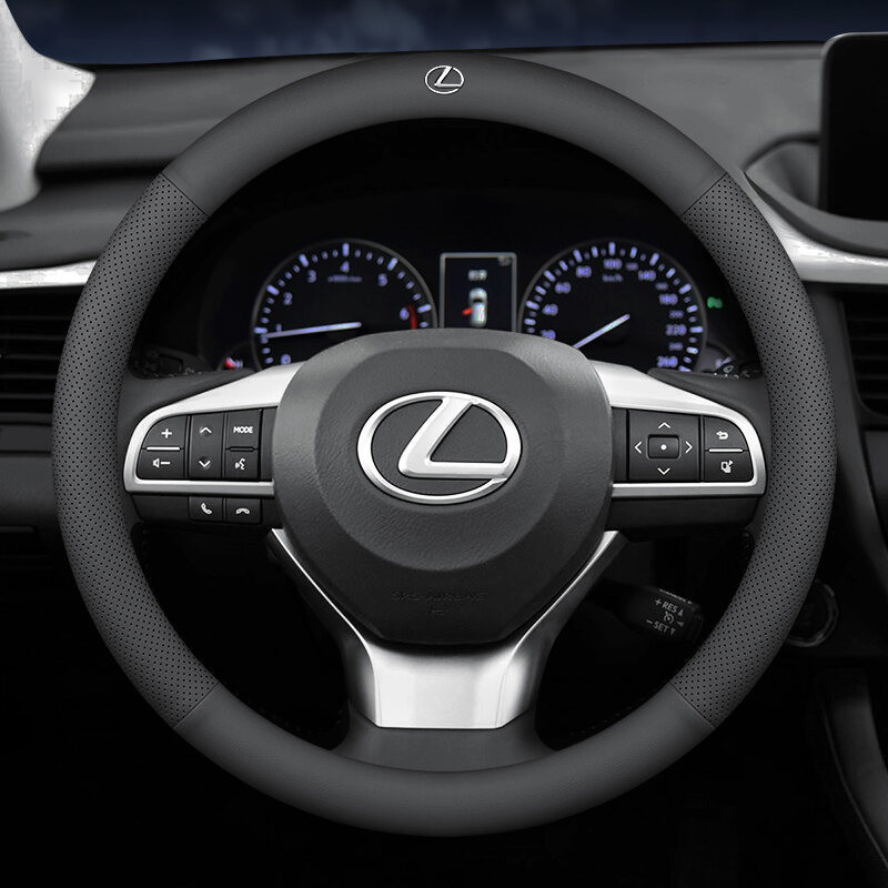 Lexus ES250 ES300 NX200 NX300 RX300 UX200 LS500 LC500 LX570 Da Vô Lăng Bảo Vệ Vô Lăng Phụ Kiện Xe Hơi