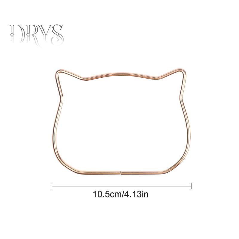 (TFT) 1 Túi Tay Cầm Phần Cứng Phụ Kiện Đầu Gấu Tròn Đầu Mèo Vuông Mang Theo Vòng Di Động Thay Thế Túi Xách Hành Lý Thời Trang DIY MỚI