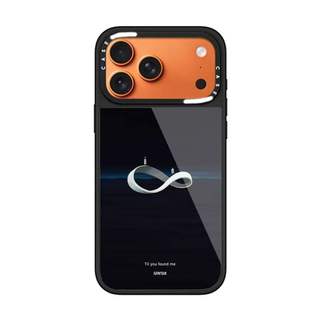 CASECASE X Til You Found Me Ốp Lưng Kính Hút Từ Tính Chống Trầy Xước Cho IPhone 17 Air 16 15 14 Pro Max Plus Ốp Lưng Cứng Có Hộp Khắc Logo