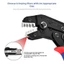 Công cụ uốn tóc 4mm chuyên nghiệp có tay cầm tiện dụng DIY Wire Crimper Jaw Crimping Tool để làm việc chính xác