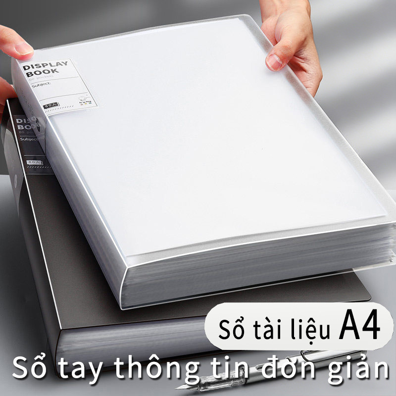 Sổ lưu trữ tài liệu nhiều ngăn PP Vật liệu PP Dụng cụ văn phòng và học tập - Lưu trữ tài liệu nhạc